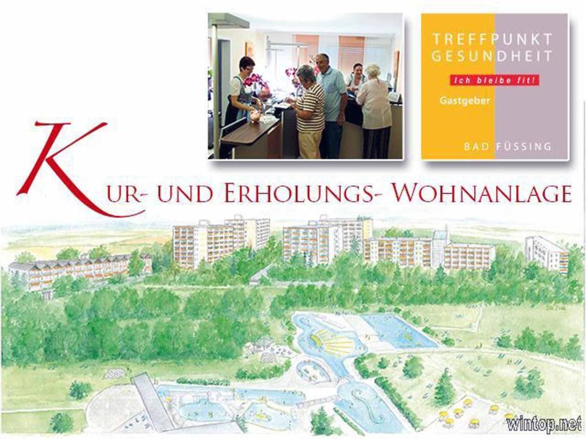 Kur- Und Erholungs-Wohnanlage Neben Dem Johannesbad Bad Fussing Luaran gambar